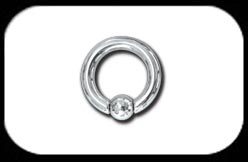 Ball Closure Ring 3.2mm 8ga clip in ball