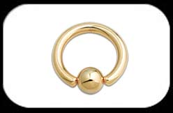 Gold Plated BCR 2mm up