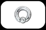 Ball Closure Ring 5mm 4ga clip in ball