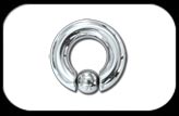 Ball Closure Ring 8mm 0ga clip in ball