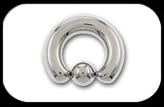 Titanium Ball Closure Ring 8mm 0ga