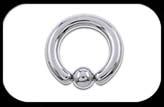 Titanium Ball Closure Ring 5mm 4ga