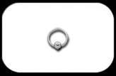 Micro Ball Closure Ring 0.6mm