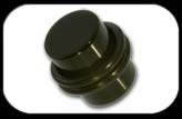 UV Acrylic Flesh Plug Black