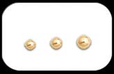 Gold Plated Steel Ball 1.2mm 16ga 2 pack