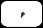 Black Steel Micro Ball 1.2mm for Internally Threaded