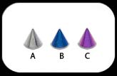 Titanium Cone 1.6x4mm
