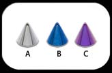 Titanium Cone 1.6x5mm