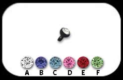 Black Steel Micro Ball 1.2mm for Internally Threaded