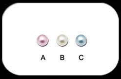Synthetic Pearl Ball for 1.2mm 2 pack