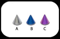 Titanium Cone 1.6x4mm