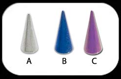 Titanium Long Cone 1.6x4 x10mm