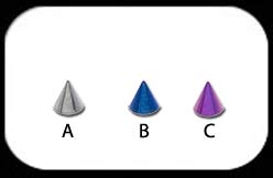 Titanium Cone 1.6x3mm