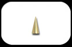 Zircon Gold Steel Long Cone 1.2mm