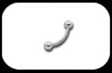 Micro Curved Barbell 1.0mm