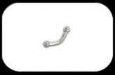 Micro Curved Barbell 1.2mm 2mm balls