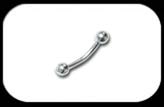 Micro Curved Barbell 1.2mm 3mm balls