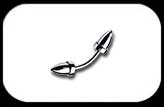Micro Curved Barbell 1.2mm with Bullets