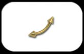 Zircon Gold Micro Curved Barbell 1.2mm with Cones