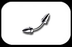 Micro Curved Barbell 1.2mm with Bullets