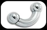 Curved Barbell 9mm