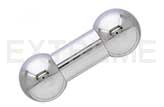 Titanium Barbell Internally Threaded 10mm 000ga