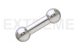 Titanium Barbell Internally Threaded 6mm