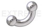 Titanium Curved Barbell 10mm