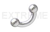 Titanium Curved Barbell 6mm