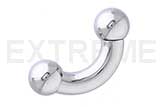 Titanium Curved Barbell 7mm