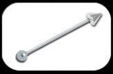 Industrial Scaffold Barbell with 1 Cone