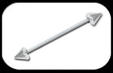 Industrial Scaffold Barbell with Cones