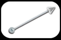 Industrial Scaffold Barbell with 1 Cone