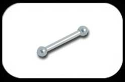 Barbell 1.6mm with 3mm balls