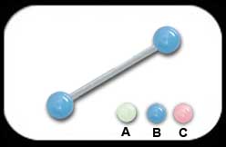 Glow in the Dark Barbell