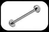 Barbell with half balls