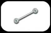 Barbell 1.2mm with 4mm balls