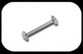 Titanium Barbell 1.6mm with Discs