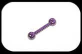 Titanium Barbell 1.2mm Purple