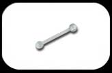 Clear Flexible Micro Barbell 1.2 x 12mm