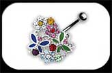 Stone Collage Belly Bar