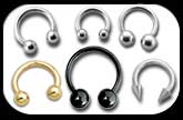 Circular Barbells 1.6mm