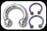 Titanium Circular Barbells