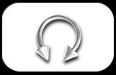 Circular Barbell 1.6mm with 5mm cones