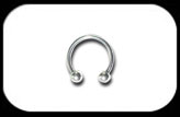 Micro Circular Barbell 1.2mm with 3mm balls