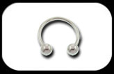 Micro Circular Barbell 1.2mm with 4mm balls
