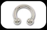 Titanium Circular Barbell 4mm 6ga