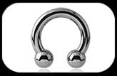Titanium Circular Barbell 6mm 2ga