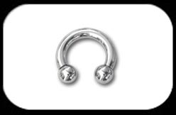 Circular Barbell 3.2mm 8ga