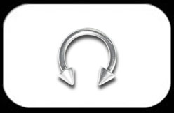 Circular Barbell 1.6mm with 4mm cones